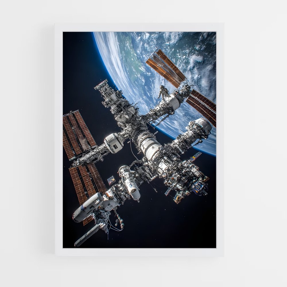 Poster Voyage Orbital – affiche Astronomie (vue 3)
